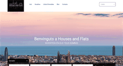 Desktop Screenshot of housesandflats.com